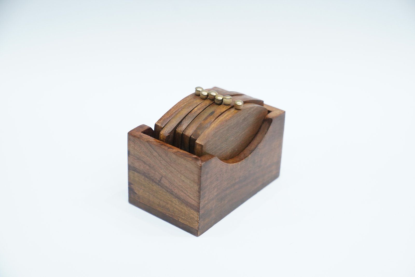 Wooden Coaster Set – Natural Elegance for Every Drink