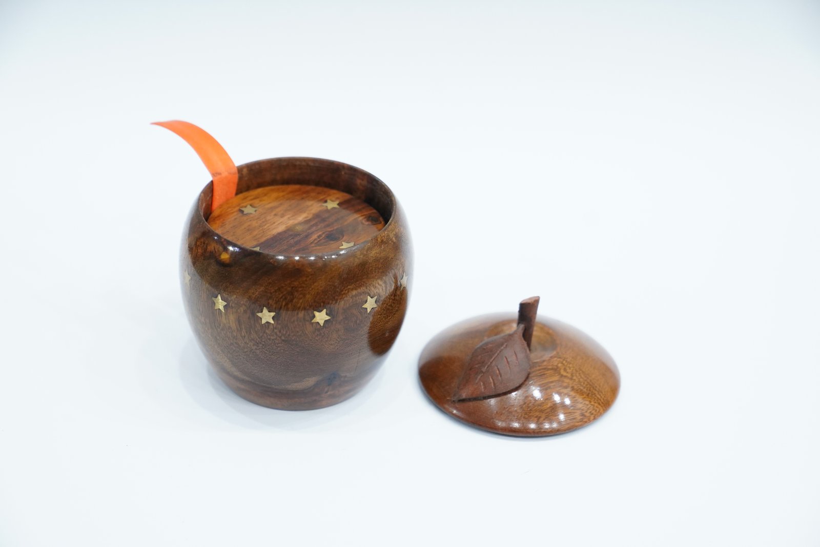 Handcrafted Wooden Sugar Pot – Elegant and Eco-Friendly - Image 4