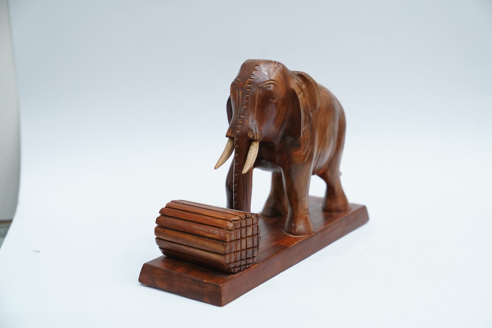 Handcrafted Wooden Elephant – A Symbol of Wisdom and Strength - Image 2