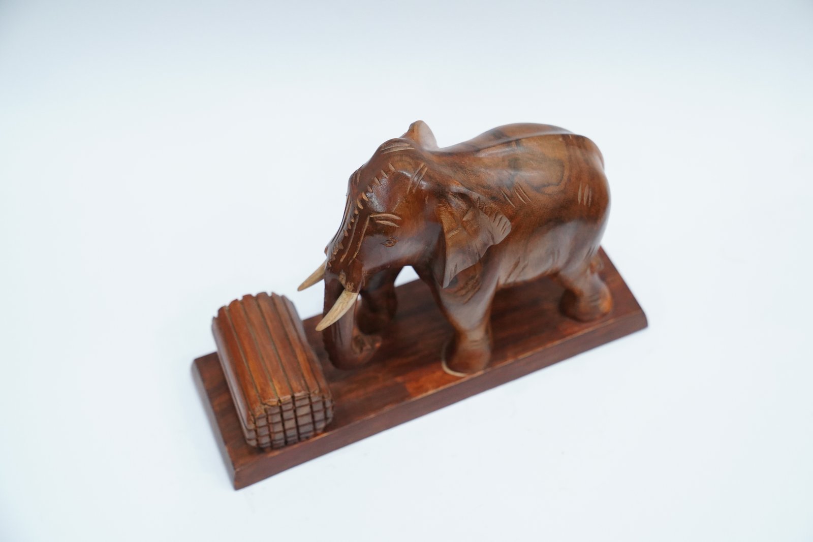 Handcrafted Wooden Elephant – A Symbol of Wisdom and Strength - Image 4