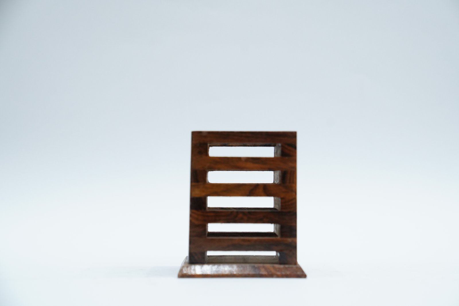 Handcrafted Wooden Pen & Pencil Box - Image 3