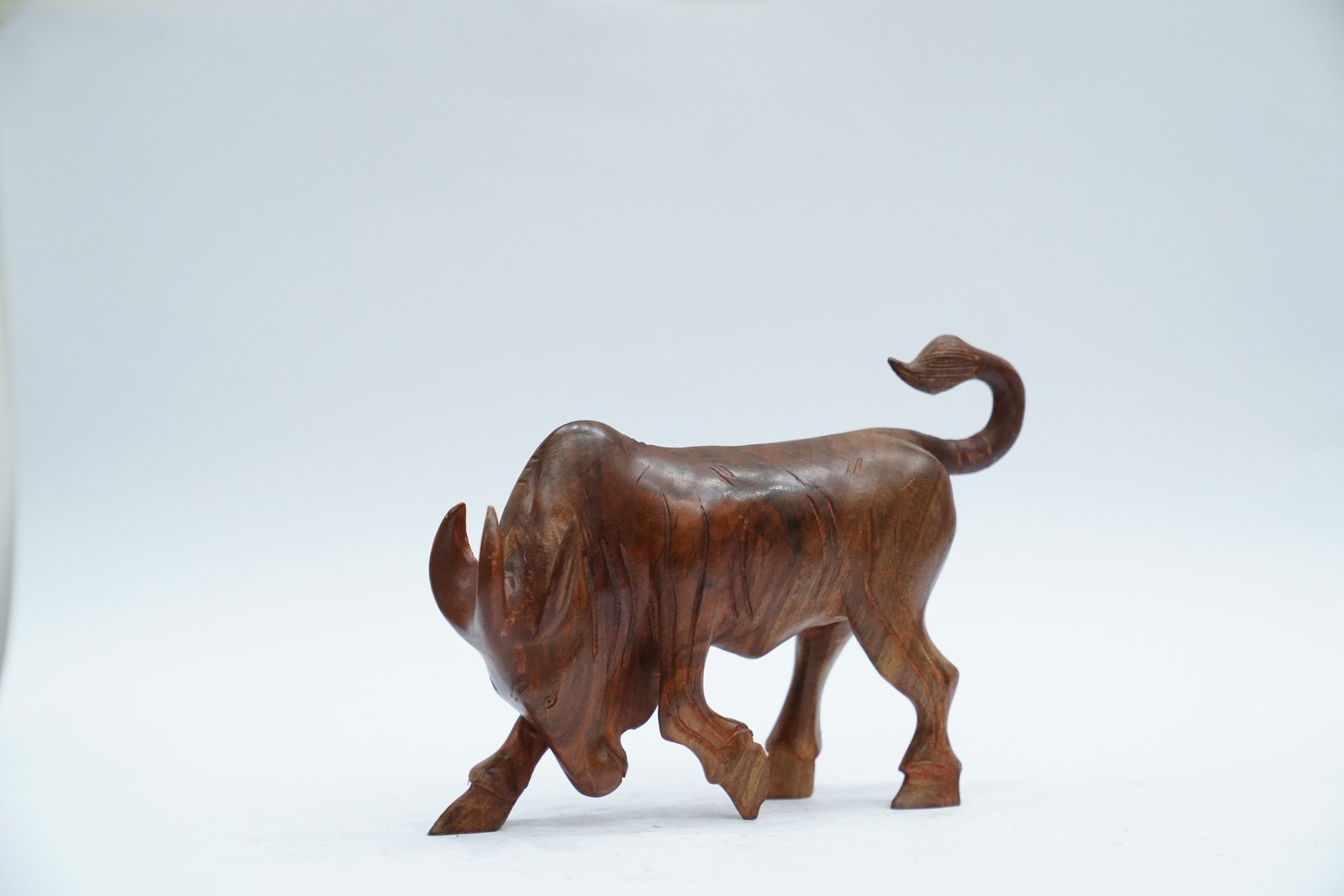 Cultural Wooden Bull – A Symbol of Strength and Heritage