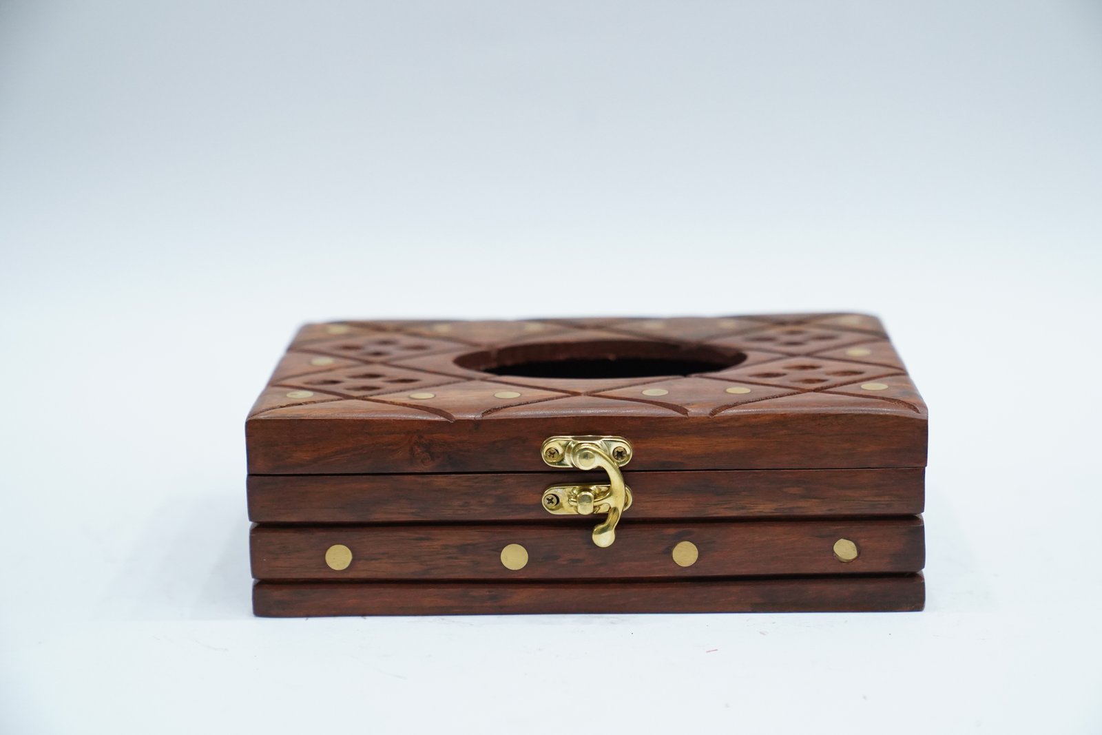 Decorative Wooden Tissue Box – Timeless Elegance - Image 2